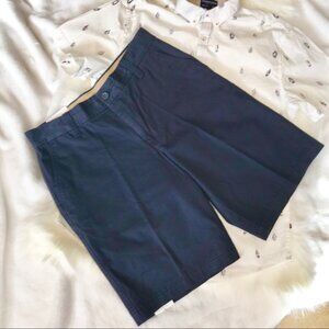 IZOD Saltwater Men’s Navy Washed Chino Shorts